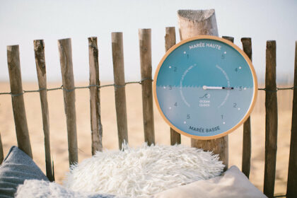 horloge des marées Ocean Clock made in Hossegor dans les Landes