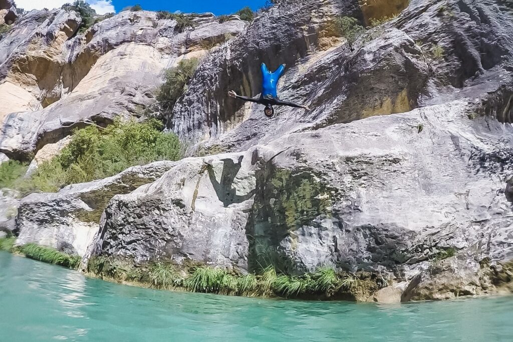 Le canyon du Rio Vero en Sierra de Guara