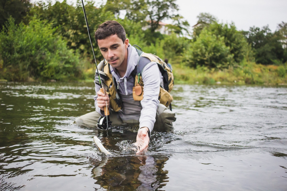 Initiation pêche à la mouche au Pays basque avec Glenn de Made in River