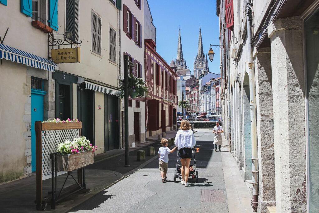 Bayonne en famille