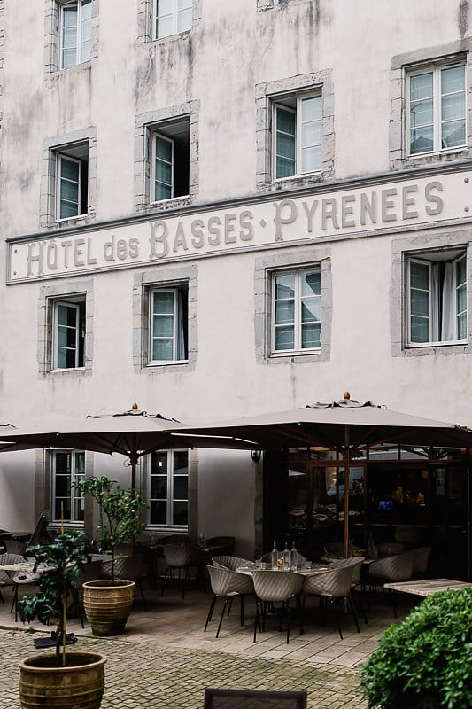 Hôtel Basses-Pyrénées à Bayonne au Pays basque