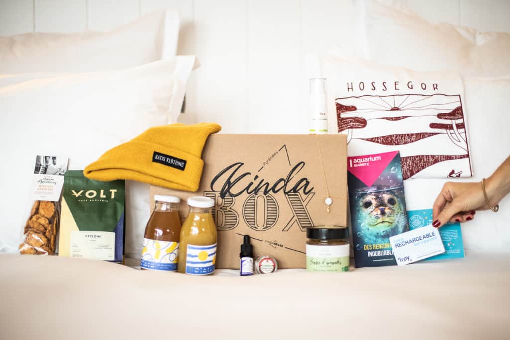 Le contenu de la Kinda Box de Noël 2019