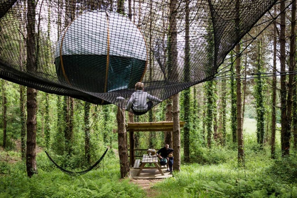 24h dans les arbres avec les Nids du Béarn