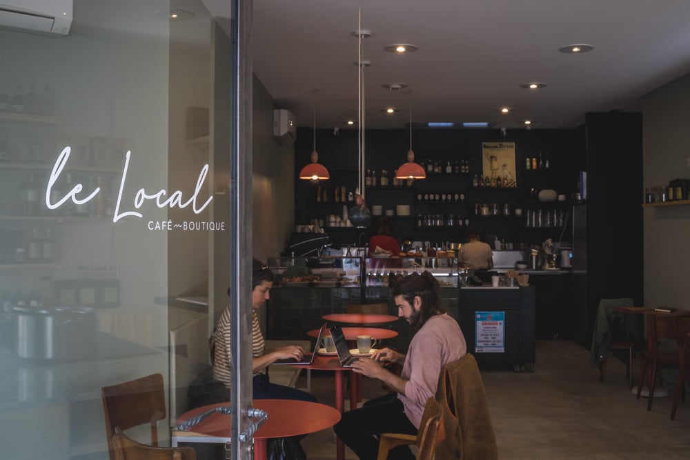 Un nouveau café boutique à St-Jean-de-Luz