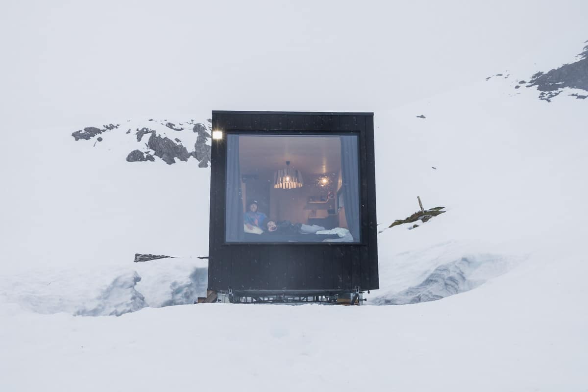 Atipic Lodge : une nuit sous la neige en tiny house !
