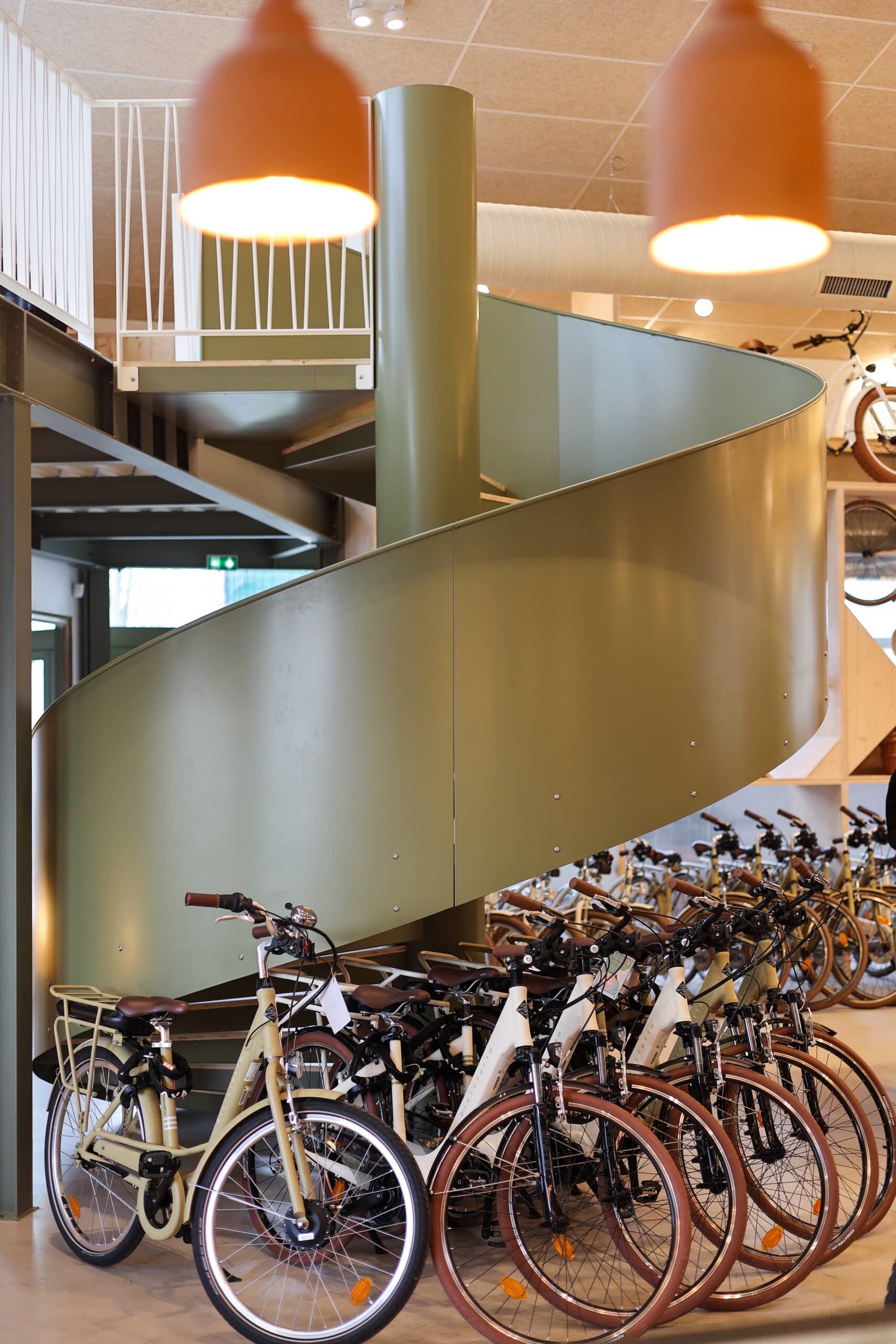 Bicicletta anglet détail décoration architecture