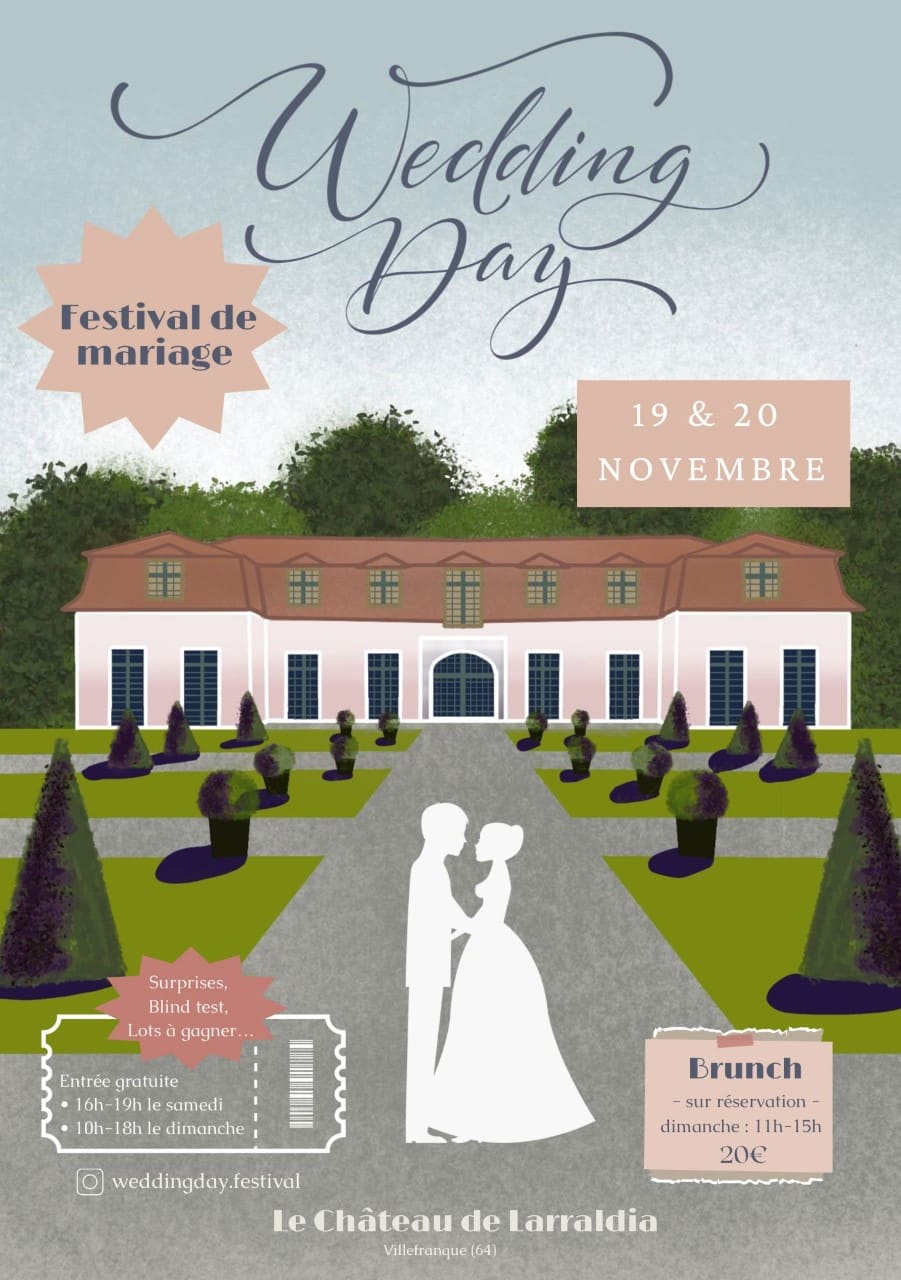 Wedding Day Villefranque Pays Basque Salon Mariage novembre 2022