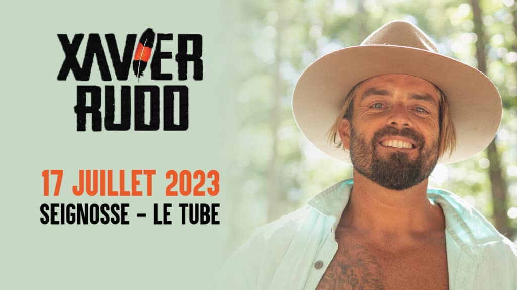 Concert de l'australien Xavier Rudd à Seignosse au Tube dans les Landes le lundi 17 juillet 2023