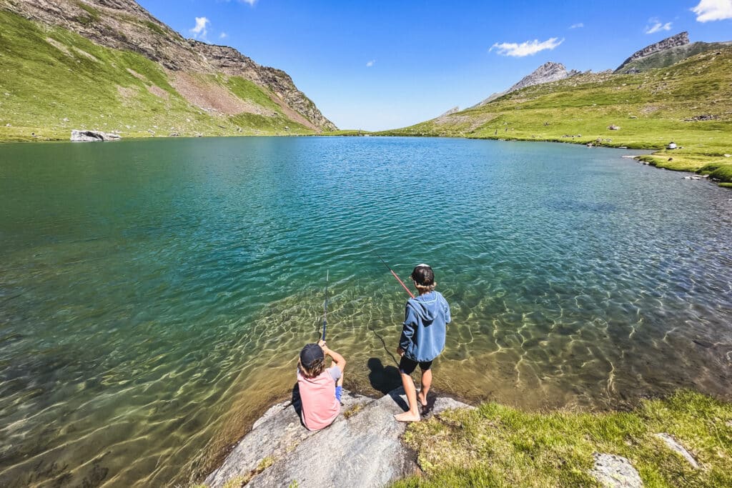 Partie de pêche au Lac d’Anglas