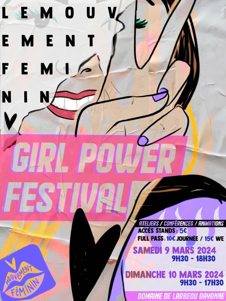 Girl Power Destival le 10 et 11 mars 2024 à Bayonne
