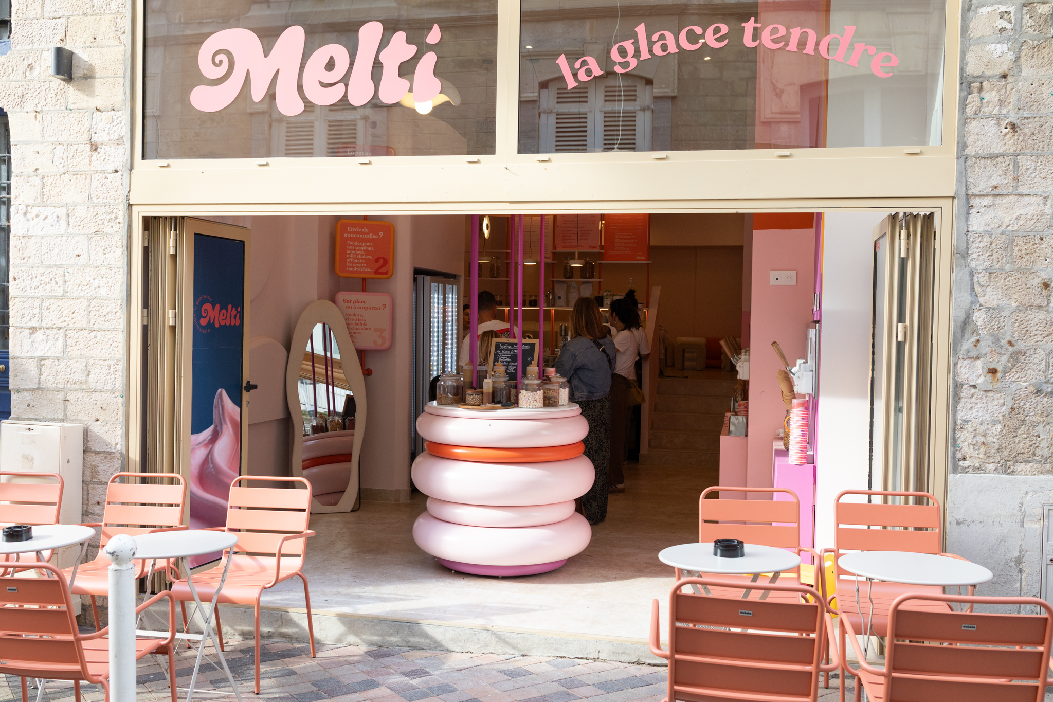 Melti revisite la glace à l’italienne face au Port-Vieux !