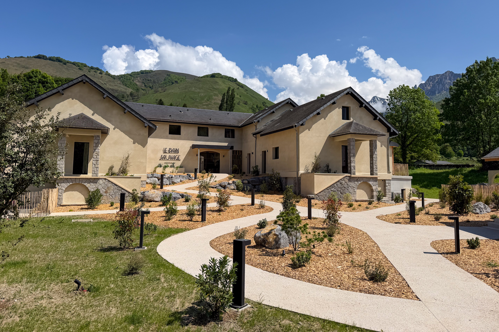 Le Bain Sauvage : lodges & spa en Vallée d&rsquo;Aspe