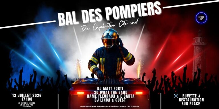 Bal des Sapeurs-Pompiers Côte Sud Capbreton
